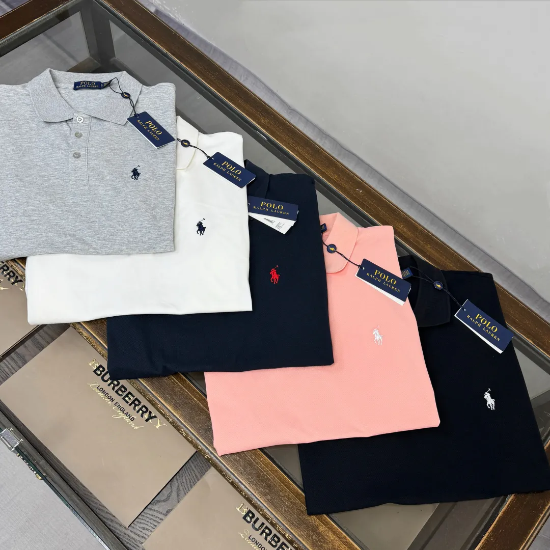 C🌟Polo Ralph Lauren/ 2026 New Arrival polo ～ ✅ Same Style～ ， ！ ， ！ ！ ， ， ， ， 👍 ：Black White Gray Royal Blue Pink Size：M L XL XXL 3XL（ ！）